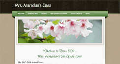 Desktop Screenshot of mrsararadian.com